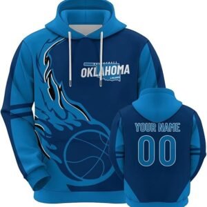 Personalized Name & Number Basketball Hoodies