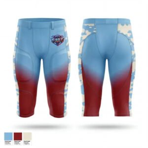 Premium Sublimated Football Girdle Pants With Built-In Pads