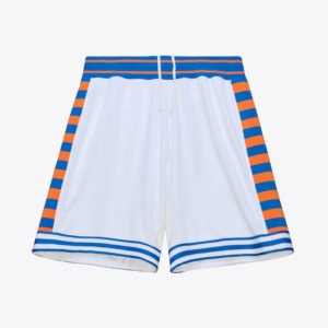 New York Knicks White Basketball Shorts