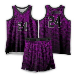 Purple Basketball Uniform Premium Sublimated Set