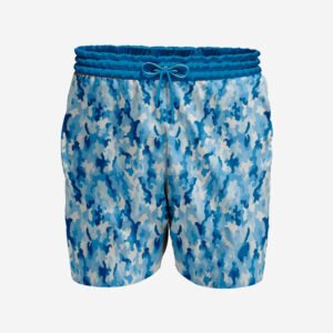 Custom Sky Bue Camo Performance Shorts